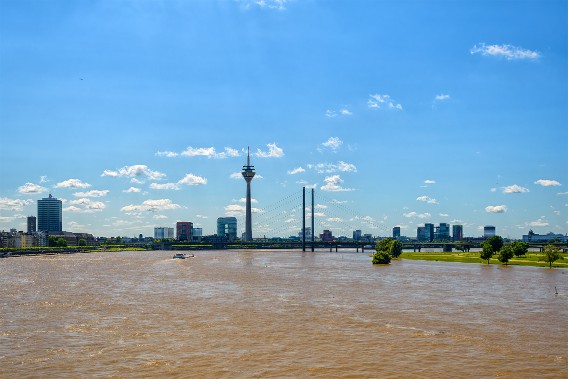 Rheinhochwasser