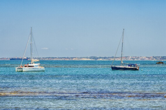 Segelschiffe vor Cádiz