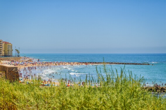 Strand in Cádiz