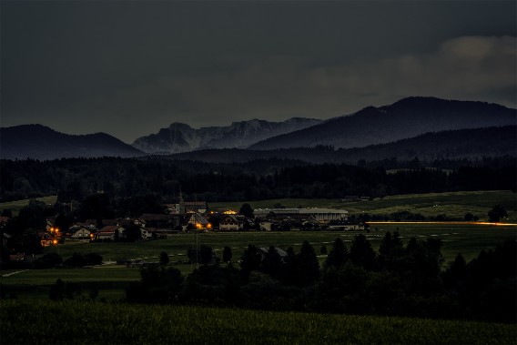 Dorf im Ostallgäu